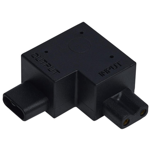 SATCO/NUVO L-Connector Left Angle Black Finish (63-466)