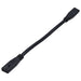 SATCO/NUVO Connecting Cable 6-Inch Black Finish (63-469)