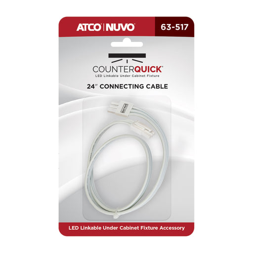 SATCO/NUVO CounterQuick 24 Inch Under Cabinet Linkable Cable (63-517)