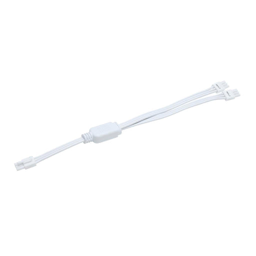 SATCO/NUVO Y-Splitter For Under Cabinet LED Fixtures White Finish (63-519)