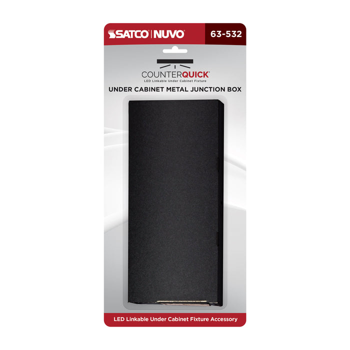 SATCO/NUVO Under Cabinet Junction Box Metal Dark Bronze (63-532)