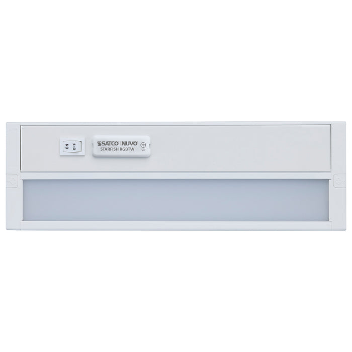 SATCO/NUVO 11 Inch LED RGB Smart Under Cabinet Light 6.5W 120V White (63-551)