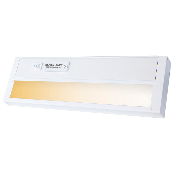 SATCO/NUVO 11 Inch LED RGB Smart Under Cabinet Light 6.5W 120V White (63-551)