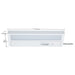 SATCO/NUVO 11 Inch LED RGB Smart Under Cabinet Light 6.5W 120V White (63-551)