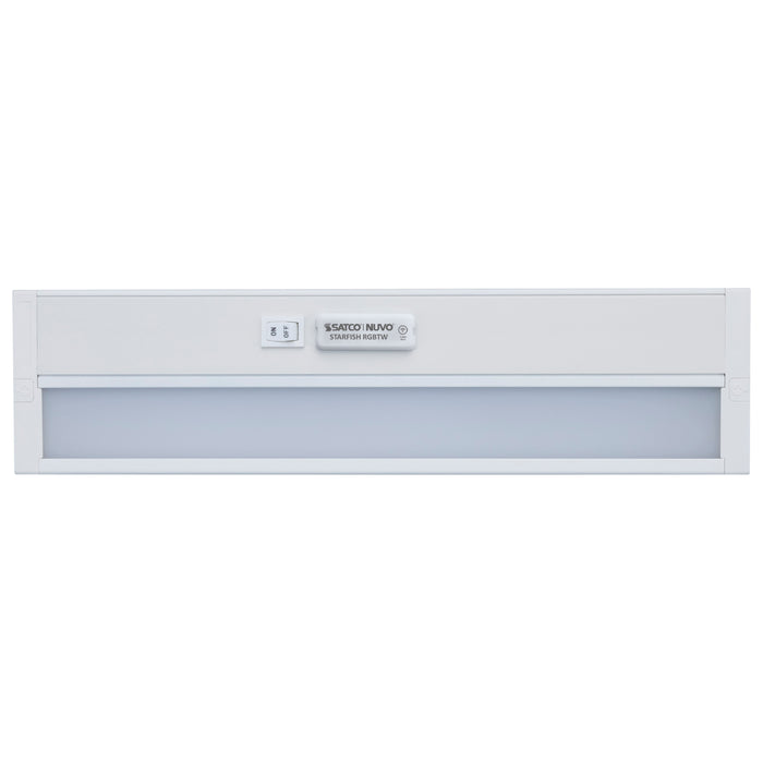 SATCO/NUVO 14 Inch LED RGB Smart Under Cabinet Light 9W 120V White (63-552)
