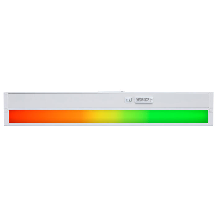SATCO/NUVO 22 Inch LED RGB Smart Under Cabinet Light 13W 120V White (63-553)