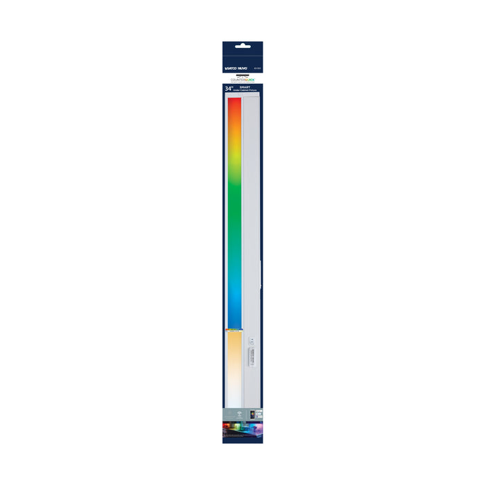 SATCO/NUVO 34 Inch LED Smart - Starfish RGB And Tunable White Under Cabinet Light White Finish (63-555)