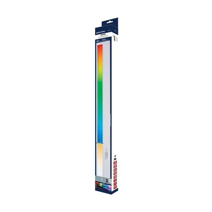 SATCO/NUVO 34 Inch LED Smart - Starfish RGB And Tunable White Under Cabinet Light White Finish (63-555)