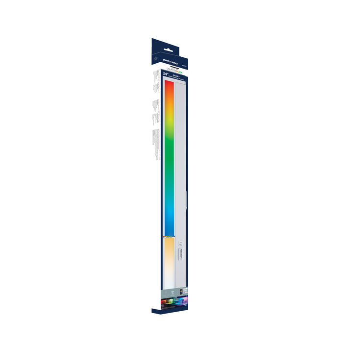 SATCO/NUVO 34 Inch LED Smart - Starfish RGB And Tunable White Under Cabinet Light White Finish (63-555)