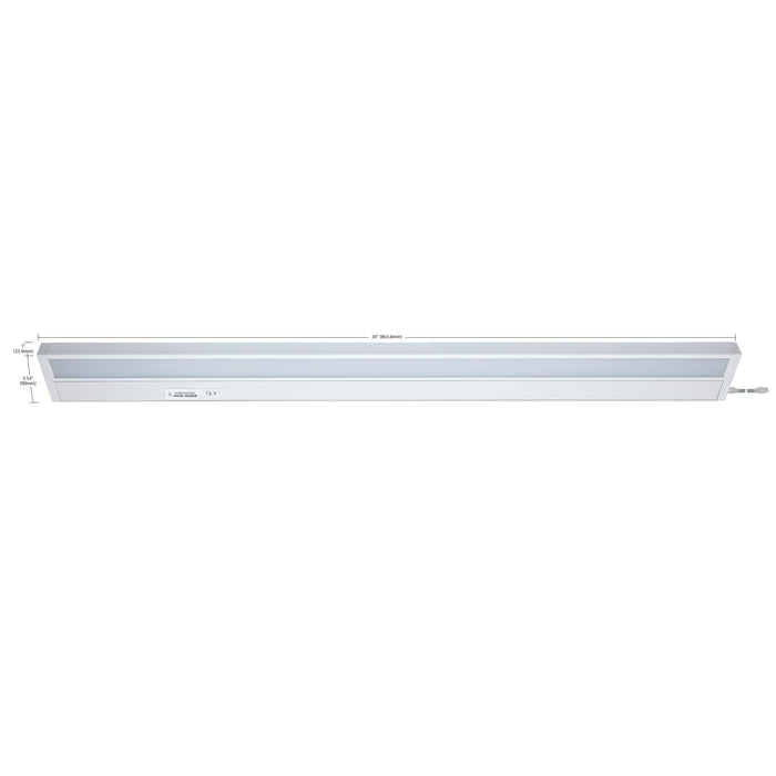 SATCO/NUVO 34 Inch LED Smart - Starfish RGB And Tunable White Under Cabinet Light White Finish (63-555)