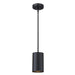 Westinghouse Phelps One-Light Indoor Mini Pendant Matte Black Finish Metal Shade (63188LE)