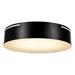 Sylvania FLUSHMT1C1400ST8SC313BLWH 13 Inch Round LED Flush Mount Integrated Night Light 42.5W CCT Selectable 2700K/3000K/3500K/4000K/5000K 120V Phase-Cut Dimming 80 CRI Black/White (63470)