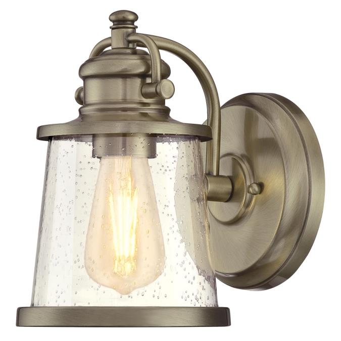 Westinghouse Emma Jane Wall Mount Fixture Antique Brass Finish (6374500)