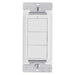 Sylvania WALLSWITCH1A3KEYUNVBLE 120-277V 3 Key Wall Switch For Bluetooth Technology Allows On/Off/Raise Low (63829)