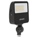 Sylvania FLOODLT2AS030UNHD8SC2BZP LED Flood Light Wattage/CCT Selectable 15W/25W/30W 3000K/4000K/5000K 120-347V 0-10V Dimming 80 CRI Bronze With Photocell (63860)