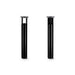 Sylvania BOLLARD2AS024UNHD8SC2R6FZBLPE LED 6 Inch Round Bollard Wattage/CCT Selectable 16W/20W/24W 3000K/4000K/5000K 120-347V 0-10V Dimming 80 CRI Black Photocell Emergency Backup (63873)