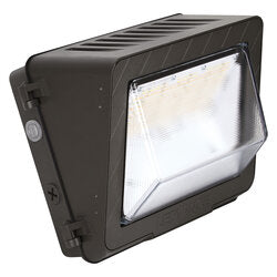 Sylvania WALPAKN9AS029UNHD8SC2BZPE Wall Pack 9A Wattage/CCT Selectable 15W/20W/29W 3000K/4000K/5000K 120-347V 0-10V Dimming 80 CRI Bronze Photocell Emergency (63929)