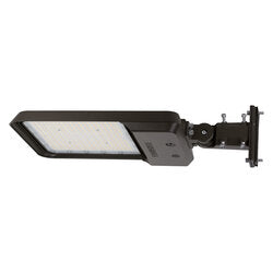 Sylvania AREAFLD6AS300HUVDSC2FRBZ LED Area Flood 6A Wattage/CCT Selectable 180W/240W/300W 3000K/4000K/5000K 277-480V 0-10V Dimming Type Front Row Distribution Bronze (63977)