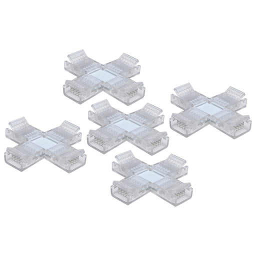 SATCO/NUVO Starfish 4-Way Tape Connector 5-Pack (64-175)