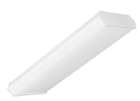 Sylvania WRAP/HNG/S060UNHD8SC7/48WH 4 Foot LED Wide Body Wrap HNG Wattage/CCT Selectable 30W/40W/50W/60W 3500K/4000K/5000K 120-347V 80 CRI 0-10V Dimming White (64118)