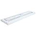 SATCO/NUVO 4-Foot LED Linear High Bay Wattage/CCT Selectable 200W/150W/100W 3500K/4000K/5000K 120-277V White Finish (65-1040)