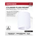 SATCO/NUVO LED Flush Mount Cylinder Wattage/CCT Selectable 35W/28W/21W 3000K/4000K/5000K 80 CRI 120-347V White (65-1050)