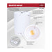 SATCO/NUVO LED Flush Mount Cylinder Wattage/CCT Selectable 35W/28W/21W 3000K/4000K/5000K 80 CRI 120-347V White (65-1050)