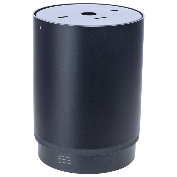 SATCO/NUVO LED Flush Mount Cylinder Wattage/CCT Selectable 35W/28W/21W 3000K/4000K/5000K 80 CRI 120-347V Black (65-1051)