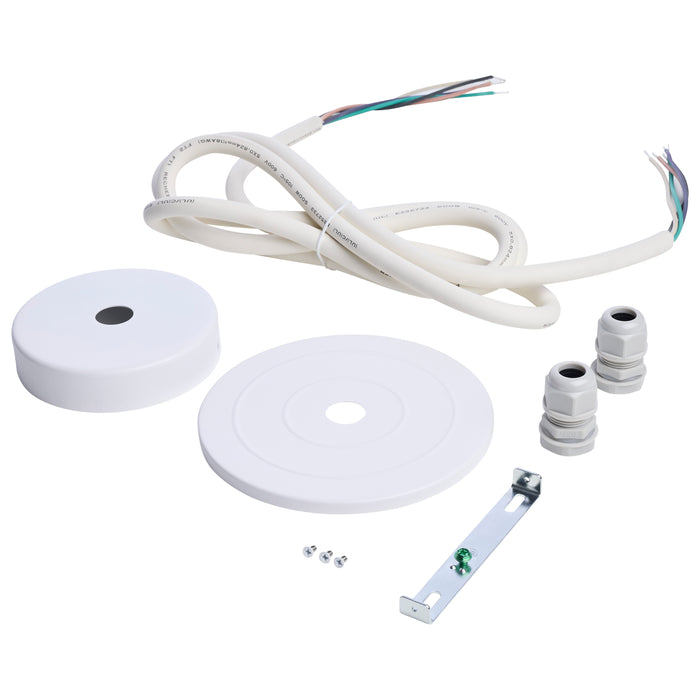 SATCO/NUVO Pendant Kit For 65-1050 8 Foot Cord Water Proof Cover White (65-1054)