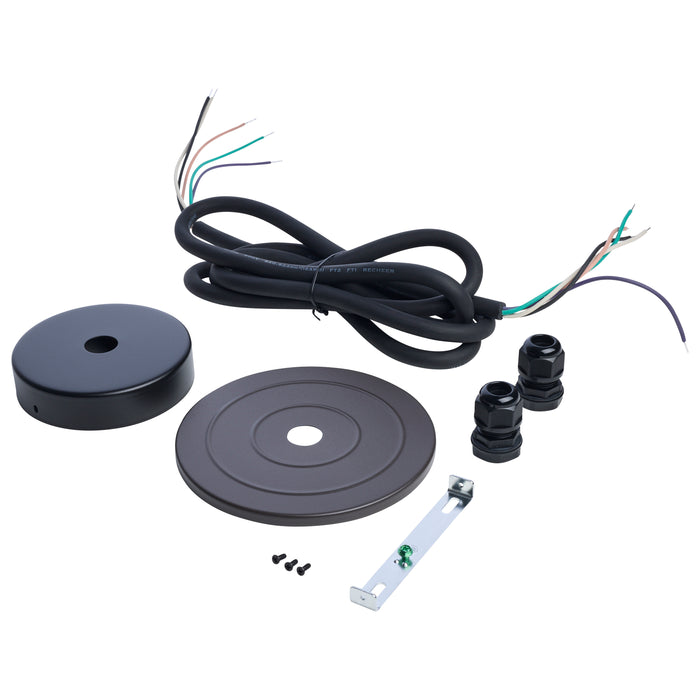 SATCO/NUVO Pendant Kit For 65-1051 8 Foot Cord Water Proof Cover Black (65-1055)