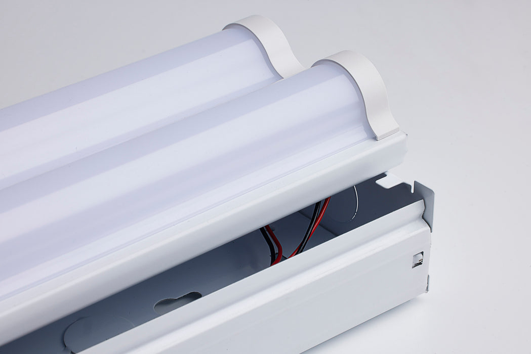 SATCO/NUVO 2 Foot 20W LED Double Light Strip Fixture 2200Lm 4000K 120-277V (65-1070)