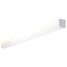 SATCO/NUVO LED 4 Foot Slim Strip Light 38W 5000K White Finish With Knockout (65-1123)