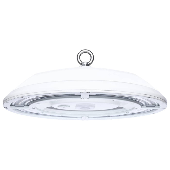 SATCO/NUVO LED UFO High Bay Wattage/CCT Selectable 200W/150W/100W 4000K/5000K 277-480V 0-10V Dimming White (65-1161)