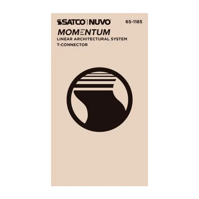 SATCO/NUVO T-Connector For LED Linear System White (65-1185)