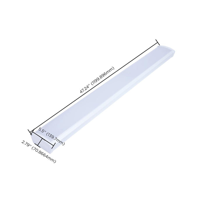SATCO/NUVO LED 4 Foot Ceiling Wrap 39W CCT Selectable 2700K/3000K/3500K/4000K/5000K White Finish 120-277V (65-1211)