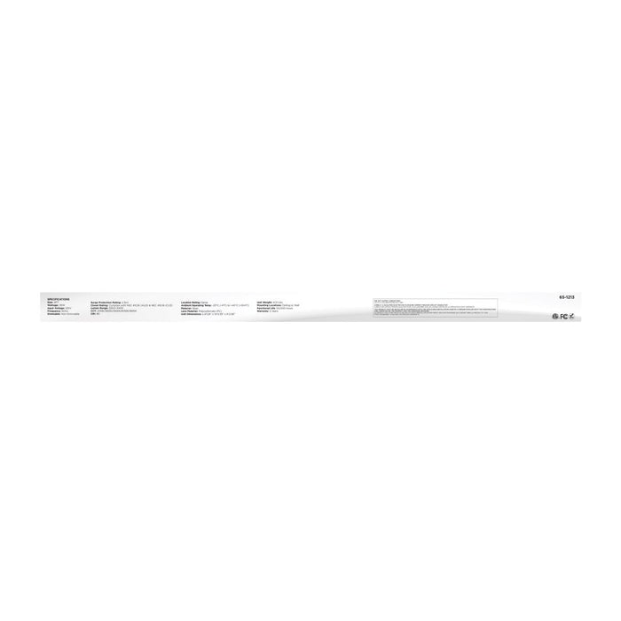 SATCO/NUVO LED 4 Foot Ceiling Wrap With Pull Chain 39W CCT Selectable 2700K/3000K/3500K/4000K/5000K White Finish 120V (65-1213)