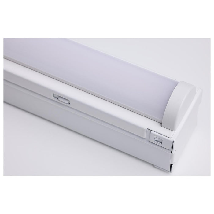 SATCO/NUVO LED 2 Foot Strip Light 10W CCT Selectable 2700K/3000K/3500K/4000K/5000K White Finish 120-277V (65-1220)