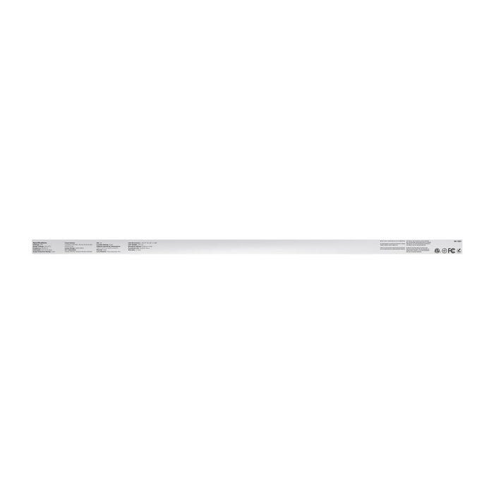 SATCO/NUVO LED 4 Foot Strip Light 19W CCT Selectable 2700K/3000K/3500K/4000K/5000K White Finish 120-277V (65-1221)