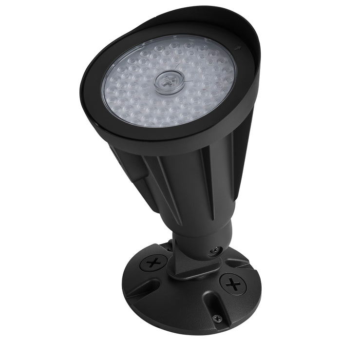 SATCO/NUVO LED Flood Wattage/CCT Selectable 25W/20W/15W 3000K/4000K/5000K 0-10V Dimming 70 CRI Black (65-1251)