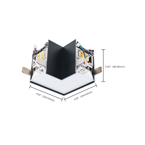 SATCO/NUVO L-Connector For LED Linear System Black (65-1283)