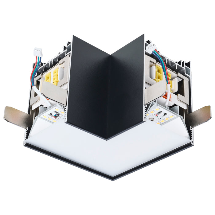 SATCO/NUVO L-Connector For LED Linear System Black (65-1283)