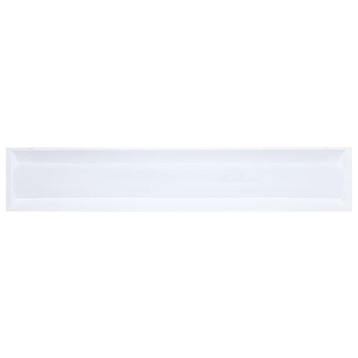 SATCO/NUVO LED 1X4 Center Basket Troffer Retrofit Kit Wattage/CCT Selectable 40W/30W/20W 3500K/4000K/5000K Dimmable 120-277V Matte White Finish (65-1300)