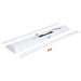 SATCO/NUVO LED 1X4 Center Basket Troffer Retrofit Kit Wattage/CCT Selectable 40W/30W/20W 3500K/4000K/5000K Dimmable 120-277V Matte White Finish (65-1300)
