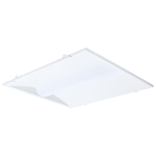 SATCO/NUVO LED 2X2 Center Basket Troffer Retrofit Kit Wattage/CCT Selectable 40W/30W/20W 3500K/4000K/5000K Dimmable 120-277V Matte White Finish (65-1301)