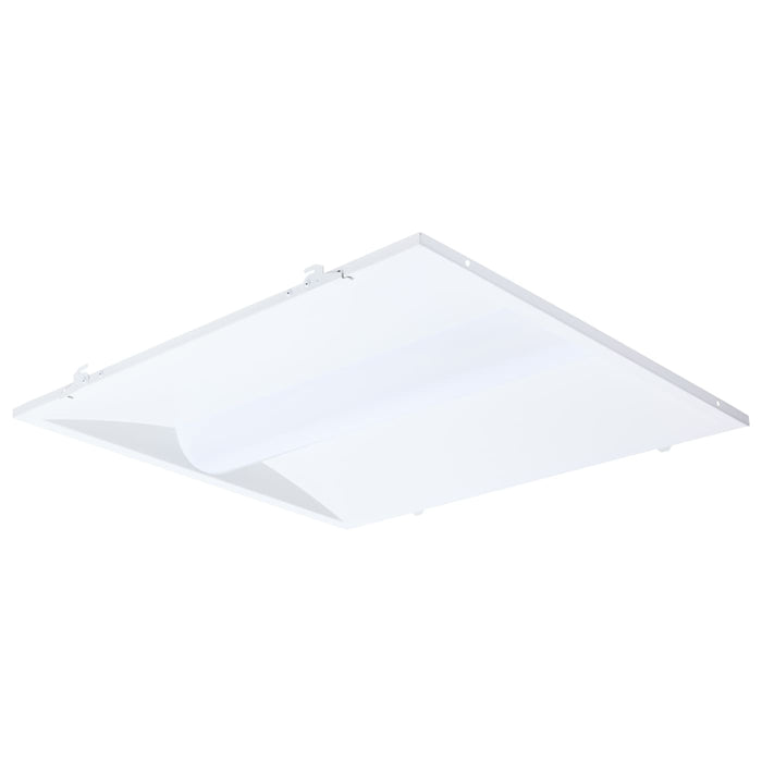 SATCO/NUVO LED 2X2 Center Basket Troffer Retrofit Kit Wattage/CCT Selectable 40W/30W/20W 3500K/4000K/5000K Dimmable 120-277V Matte White Finish (65-1301)