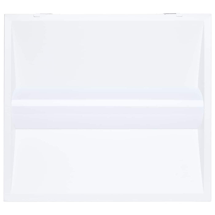 SATCO/NUVO LED 2X2 Center Basket Troffer Retrofit Kit Wattage/CCT Selectable 40W/30W/20W 3500K/4000K/5000K Dimmable 120-277V Matte White Finish (65-1301)