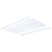 SATCO/NUVO LED 2X4 Center Basket Troffer Retrofit Kit Wattage/CCT Selectable 50W/40W/30W 3500K/4000K/5000K Dimmable 120-277V Matte White Finish (65-1302)