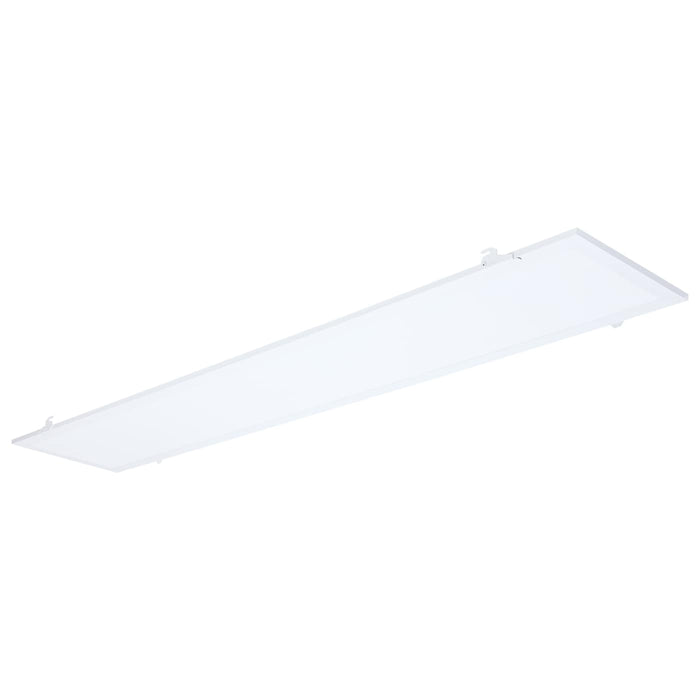 SATCO/NUVO LED 1X4 Flat Panel Troffer Retrofit Kit Wattage/CCT Selectable 40W/30W/20W 3500K/4000K/5000K Dimmable 120-277V Matte White Finish (65-1320)