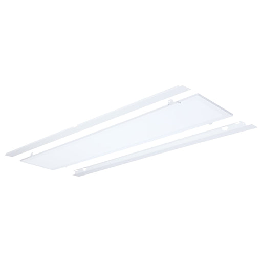 SATCO/NUVO LED 1X4 Flat Panel Troffer Retrofit Kit Wattage/CCT Selectable 40W/30W/20W 3500K/4000K/5000K Dimmable 120-277V Matte White Finish (65-1320)
