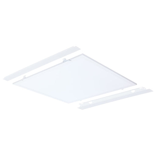 SATCO/NUVO LED 2X2 Flat Panel Troffer Retrofit Kit Wattage/CCT Selectable 40W/30W/20W 3500K/4000K/5000K Dimmable 120-277V Matte White Finish (65-1321)